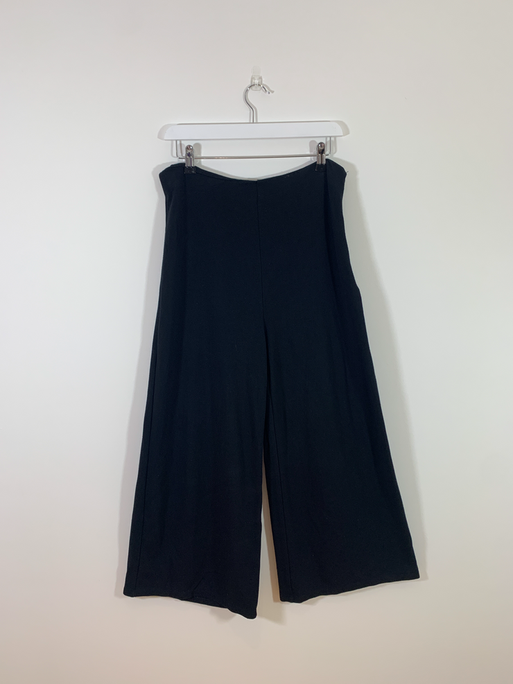 Black Jersey Cullottes (Size 14)
