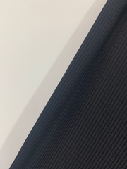 Black Jersey Ribbed Flares with Detailing (Size 12)