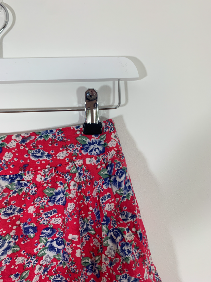 Floral Mini Shorts (Size 6)