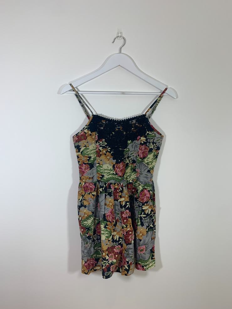 Floral Playsuit (Size 8)