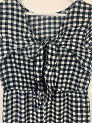 Gingham Dress with Tie Back (Size 12)