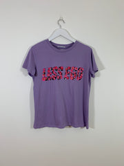 'Less Ego' Flower T-Shirt (Medium)