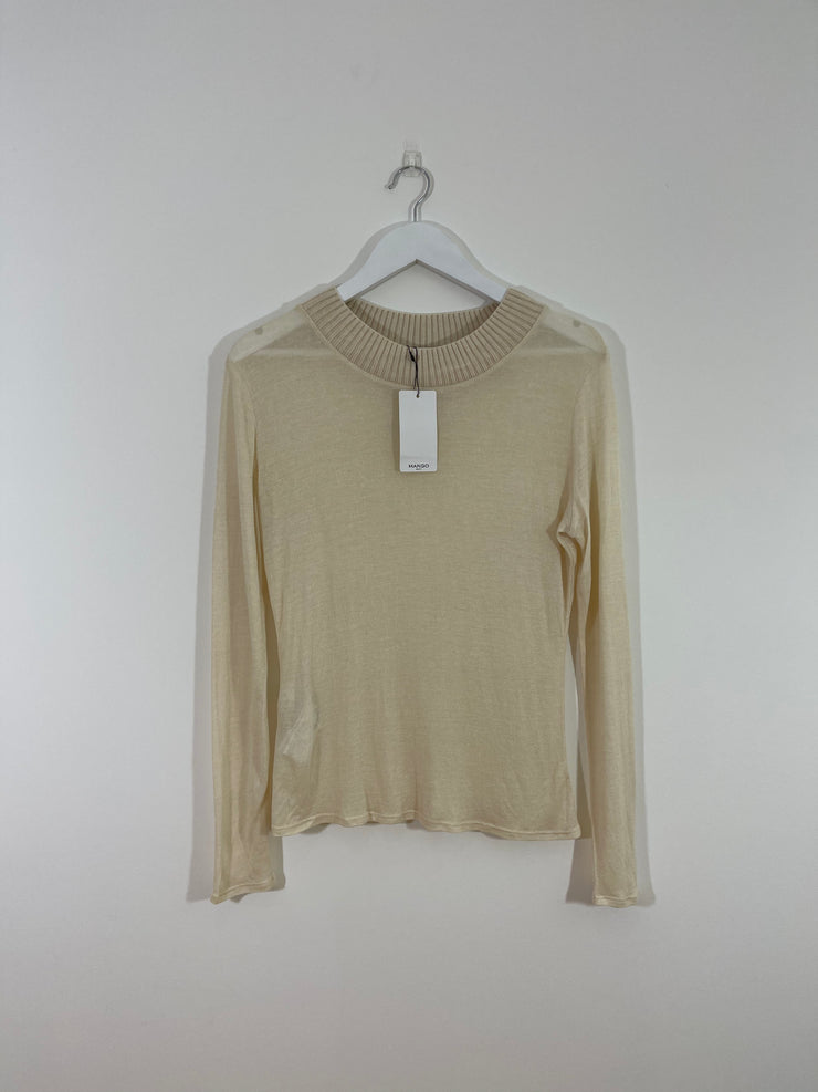 Cream Jumper (Large)