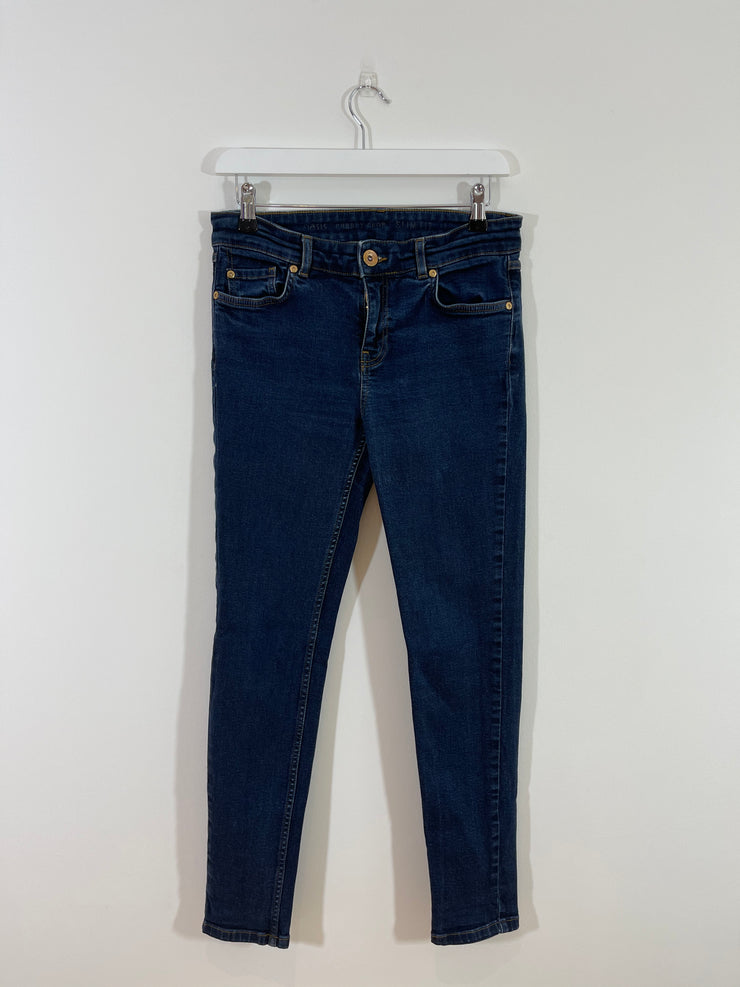 Slim Fit Blue Jeans (Size 12)
