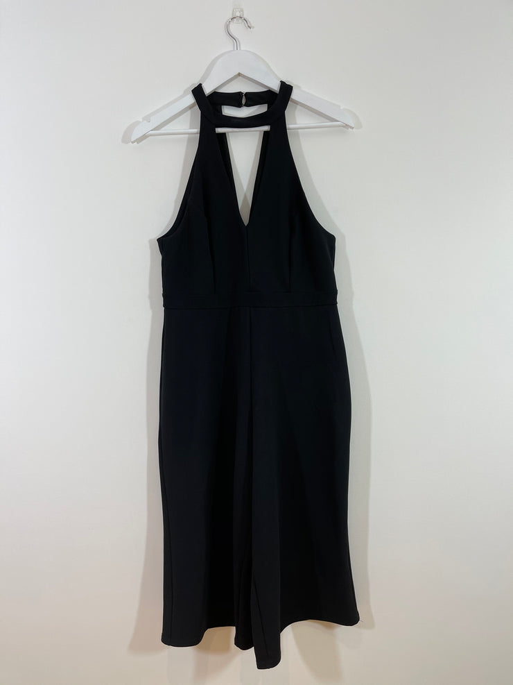 Black Culotte Jumpsuit (Size 14)