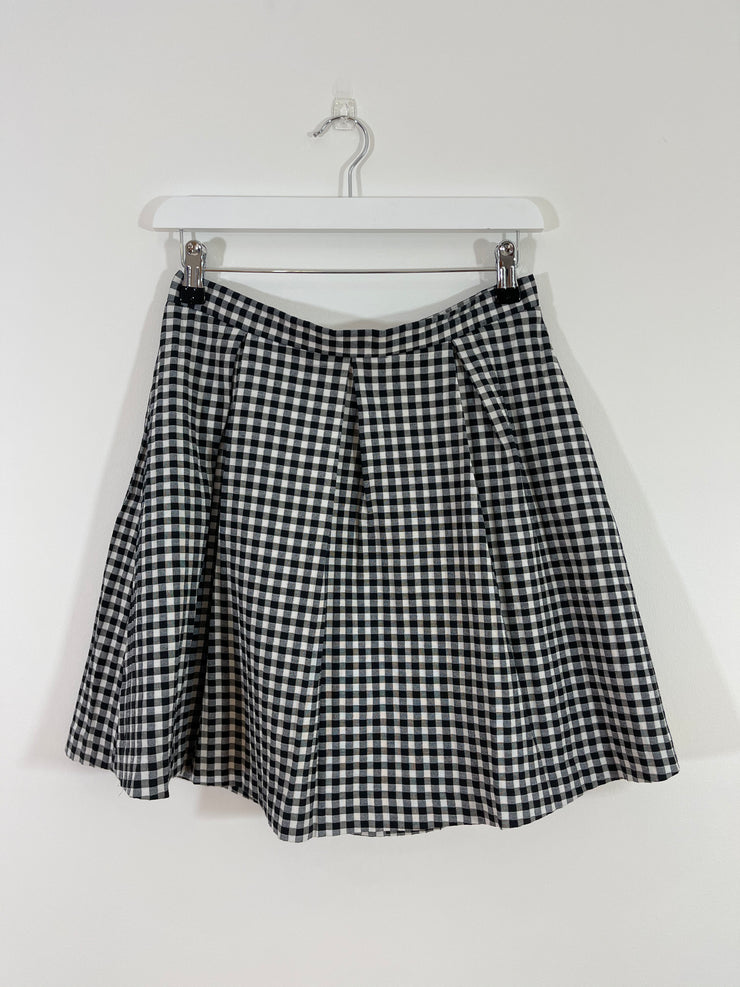 Gingham Skater Skirt (Size 12)