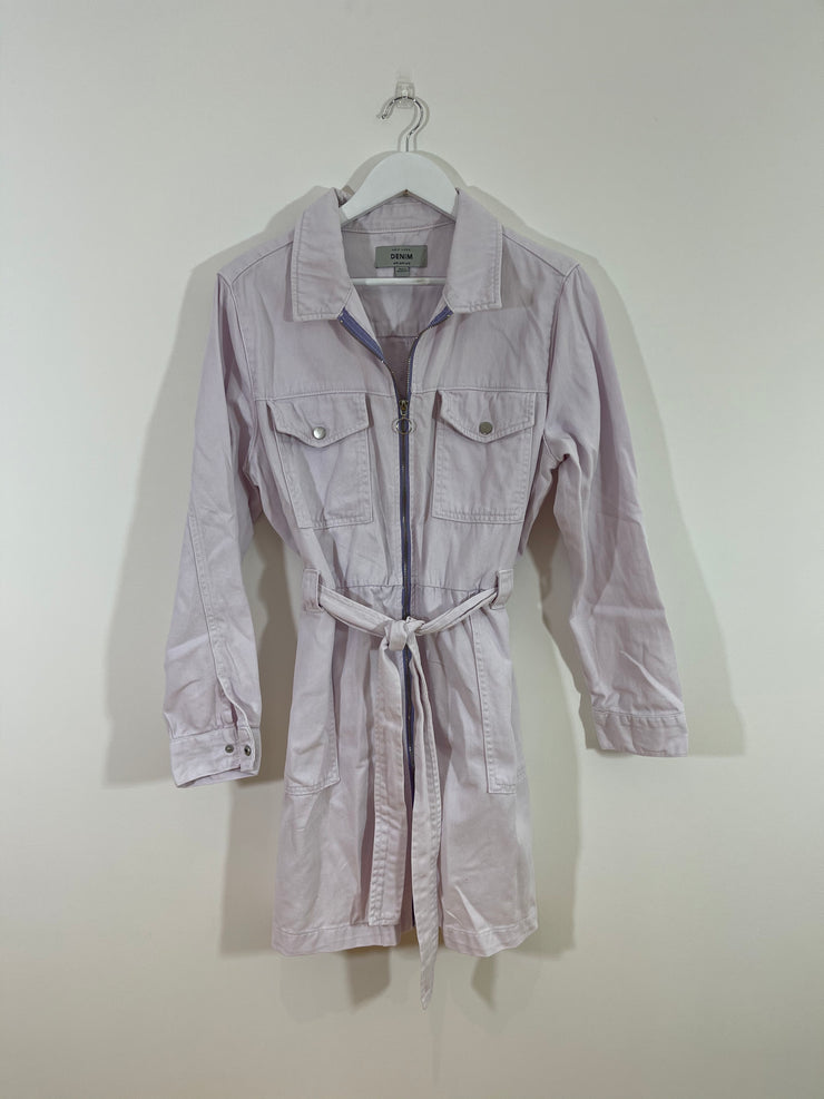 Lilac Denim Dress (Size 16)
