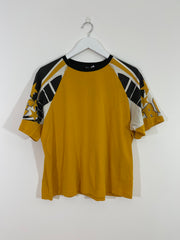 Yellow Printed T-Shirt (Medium)