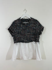 Woven Detail Shirt (Extra Large)