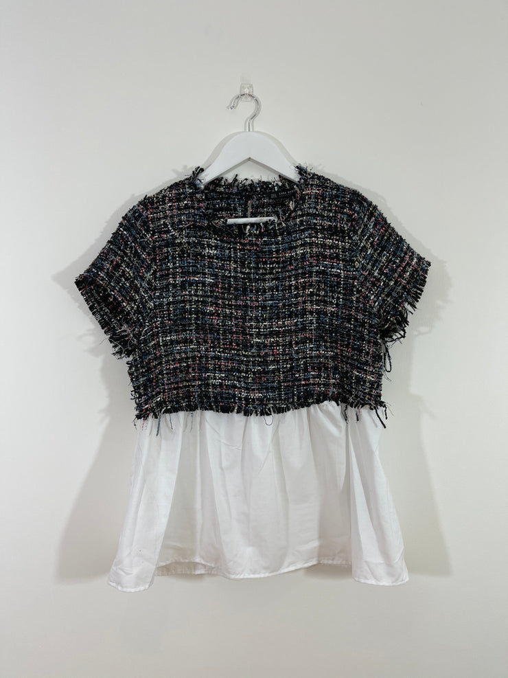 Woven Detail Shirt (Extra Large)