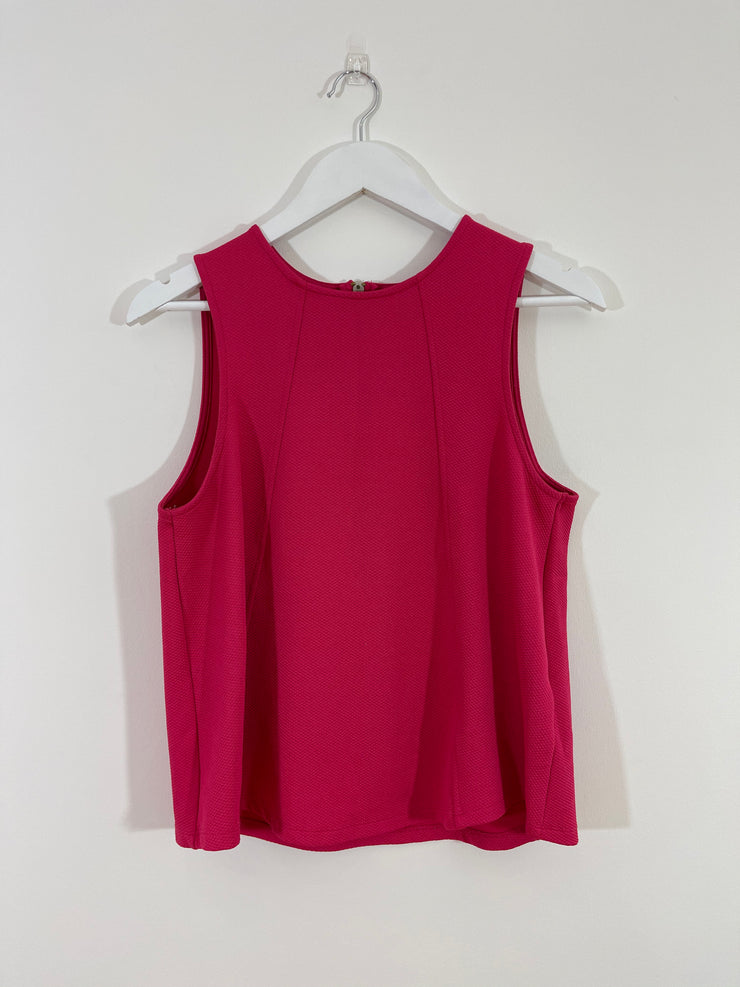 Pink Textured Top (Size 12)