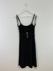 Black Dress with Jewel Straps (Size 10)