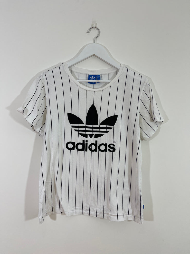 Adidas Stripe T-Shirt (Size 12)