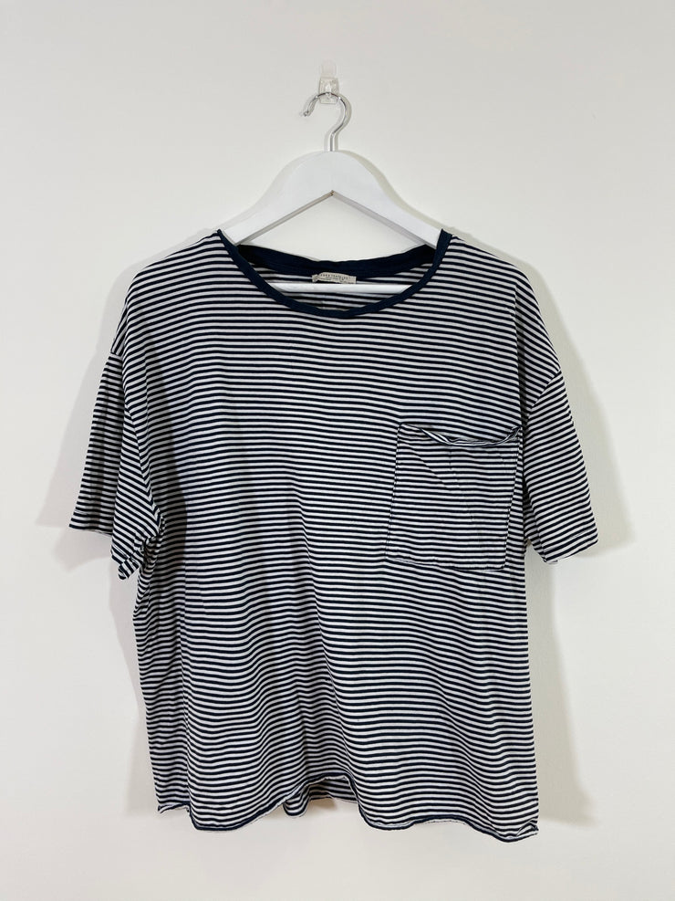 Blue Stripe T-Shirt (Large)