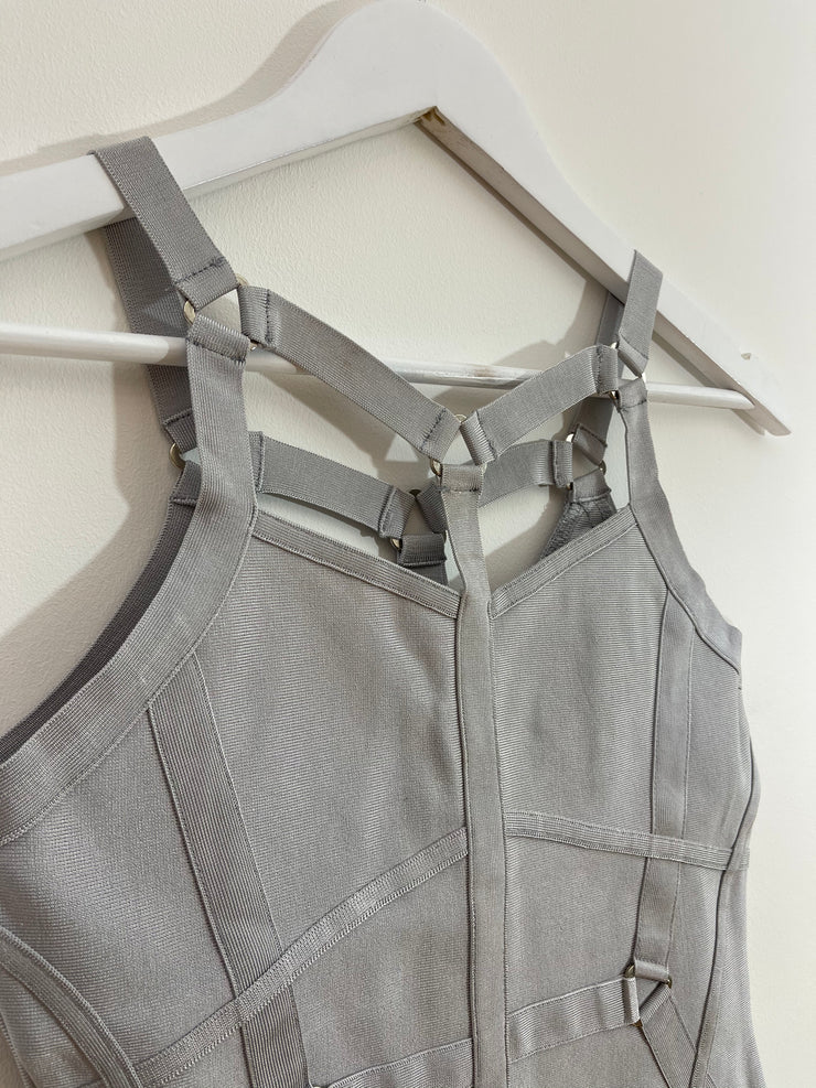 Grey Bandage Dress (Multiple Sizes)