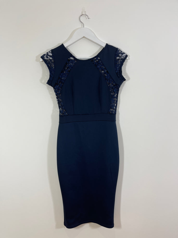 Blue Lace Dress (Medium)
