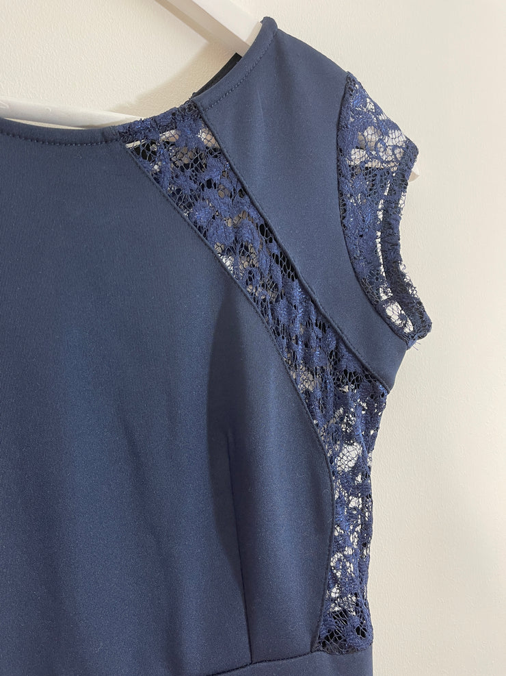 Blue Lace Dress (Medium)