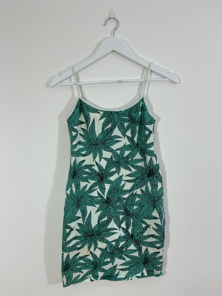 Leaf Print Dress (Small)