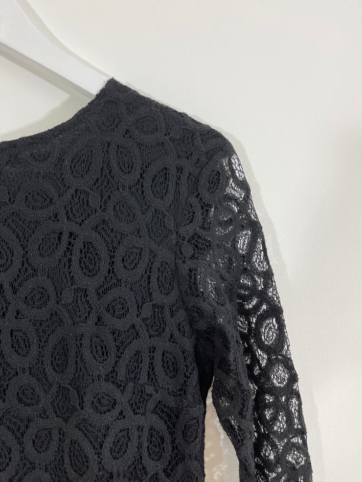 Lace Long Sleeve Dress (Small)