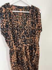 Print Dress (Size 10)