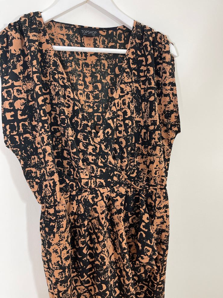 Print Dress (Size 10)