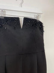 Embellished Black Jumpsuit (Size 12)