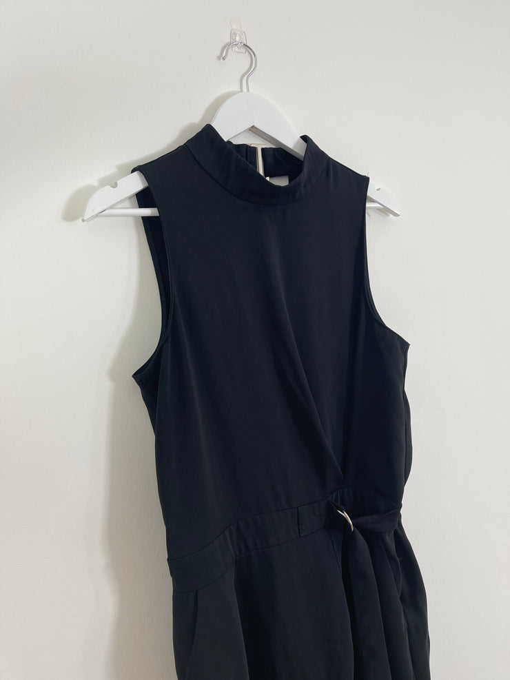 Black Open Back Jumpsuit (Size 14)