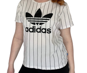 Adidas Stripe T-Shirt (Size 12)
