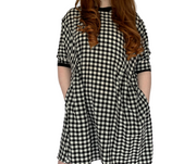 Gingham Skater Dress (Extra Large)