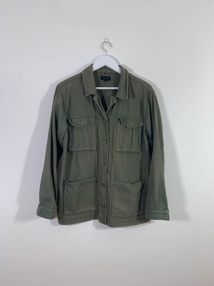Kakhi Shacket (Size 14)